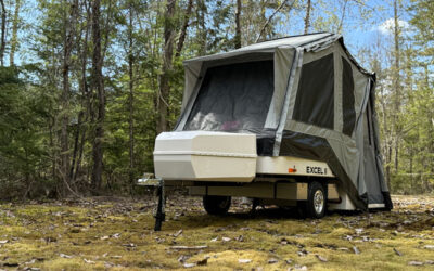 Off-Grid Camping with an Excel Tent Trailer